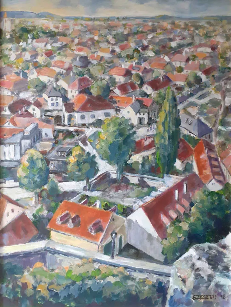 Veszprém from the Castle