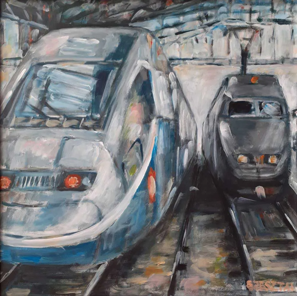 Trains in Paris