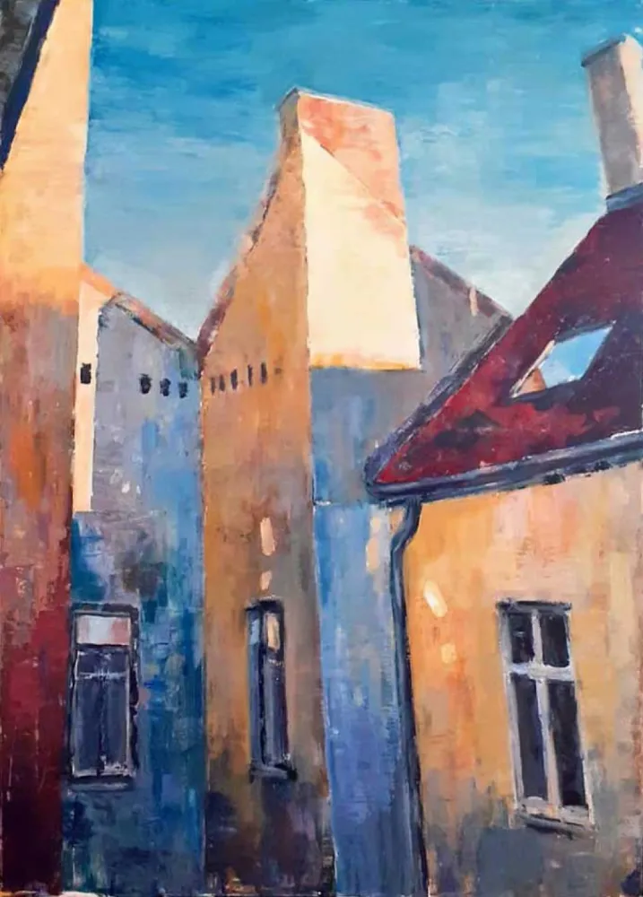 Tenement courtyard in Pest